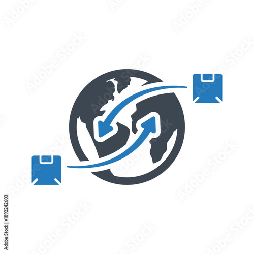 Export and import icon