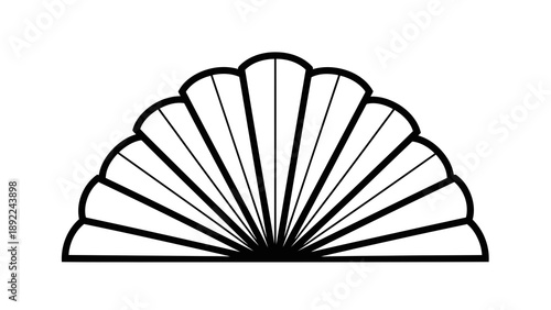 Black chess knight piece isolated on white background