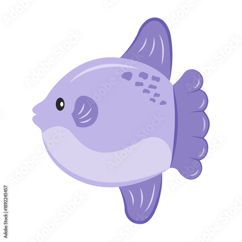 Vector graphic icon for Sunfish