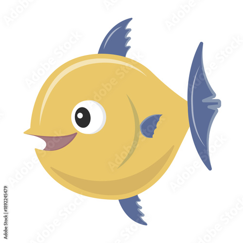 Vector graphic icon for Tuna fish