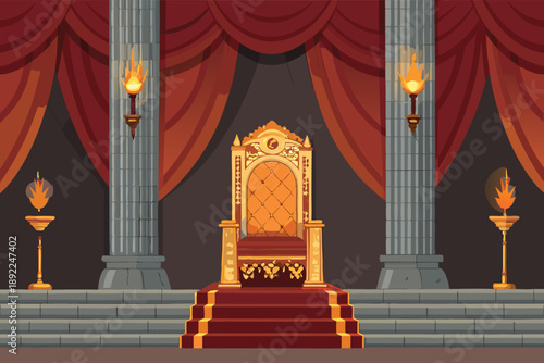 Medieval Kingdom Throne Room