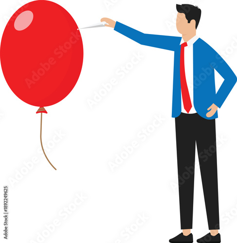 Strong economic structure and robust and tough stock or company, bitcoin or crypto currency to hedge against money and resilience and hard to explode, tough and strong balloon make needle bent.
