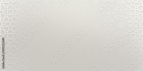 Obraz na płótnie Abstract Arabesque shadow background with traditional ornament, ramadan islamic design