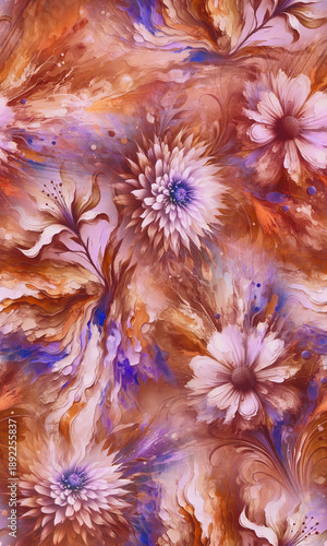abstract flower background
