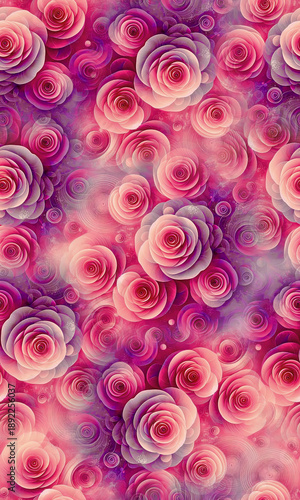 pink rose petals background