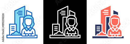 Business Owner triplestyle icon