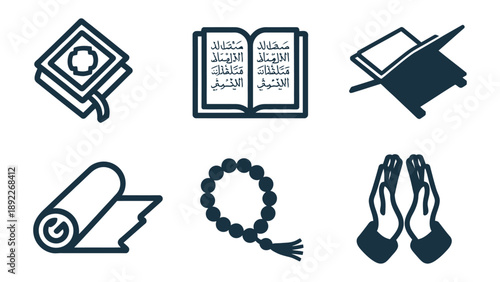 Spiritual Guidance: A serene collection of sacred items that symbolizes faith and prayer, presenting a profound essence of spiritual contemplation and devotion.