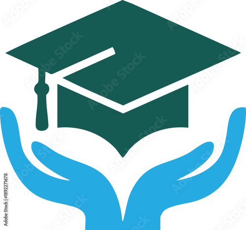 education care logo, Education logo.