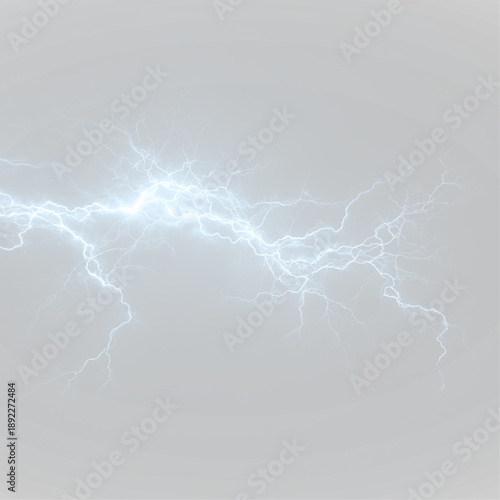 Flowing blue lightning streaks pulse with electric energy, creating a high-speed motion effect. Neon glow emphasizes intensity and motion. Ideal for futuristic visuals. PNG