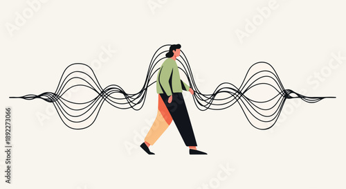 Personal Rhythm Discovery and Natural Life Balance illustration