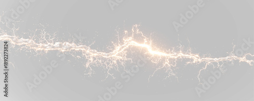 Neon yellow lightning streaks twist dynamically across the dark background. Sparks and glowing arcs enhance energy and movement. Ideal for storm or futuristic visuals. PNG