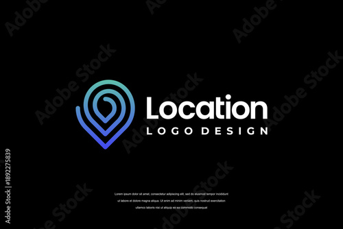 Modern map markers. Location mark icons. Map Marker Illustration. Destination Symbol. Pointer Logo. Vector illustration
