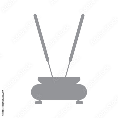an icon representing incense or an incense burner