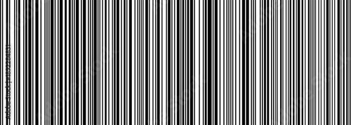 Black and white barcode strips pattern form abstract linear vector background thin and thick lines, perfect for modern geometric background and barcode strip based design projects.