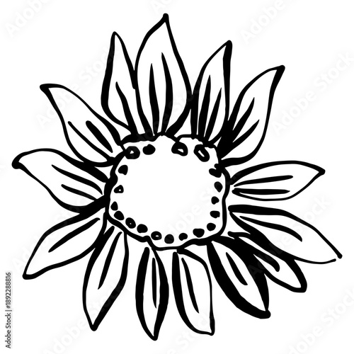 abstract flower vector illustration