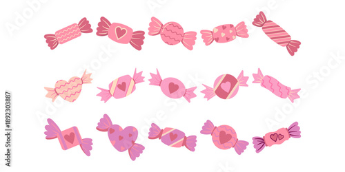 Valentines Day Candy Illustration