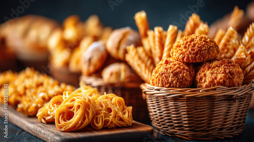 A vibrant Italian food mark...