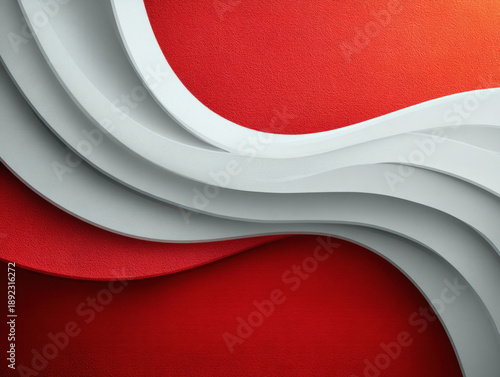 Red and white vector background