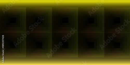 Black abstract background with shiny geometric lines. Modern shiny purple square line pattern. Elegant graphic design with a shiny red color combination. Futuristic technology concept.