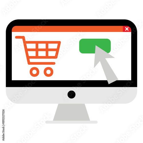 illustration of buying