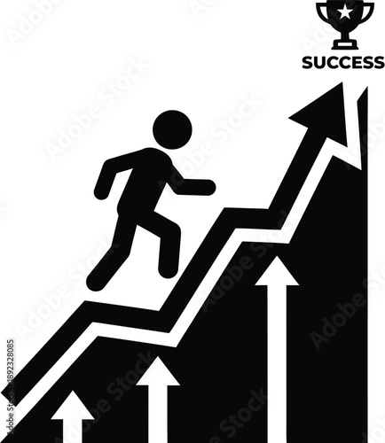 Climbing to success with determination and hard work