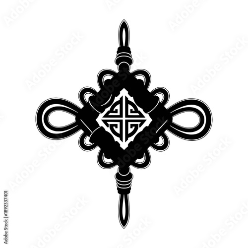 vector illustration of a celtic ornament