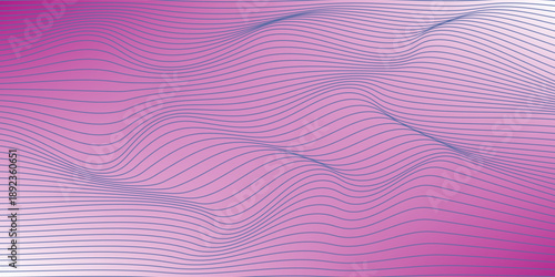 Premium background design with white line pattern (texture) in luxury pastel colour. Abstract horizontal vector template for business banner, formal backdrop, prestigious voucher, luxe invite