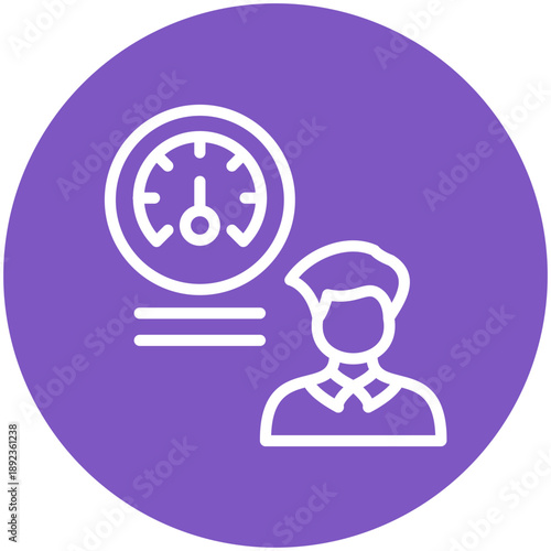 Employee Efficiency Icon