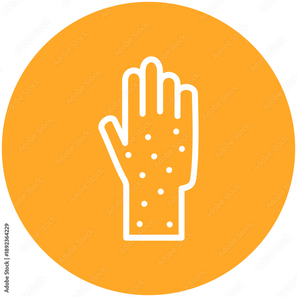 Obraz premium Rash Icon