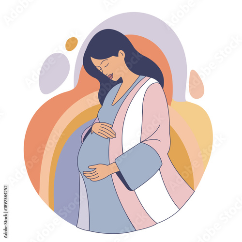 A Radiant Portrait of Pregnancy