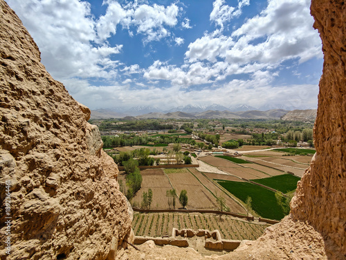 Bamyan, Afghanistan - once famous for its marvellous Buddhas carved in the stone, Bayman is still today one of the most beautiful and interesting cities in Afghanistan