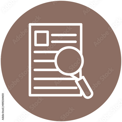 Investigative Reporting Icon