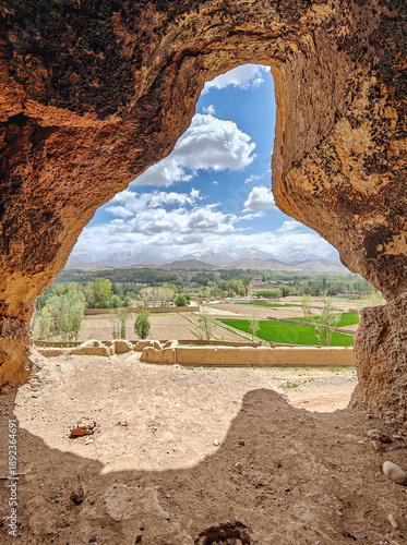 Bamyan, Afghanistan - once famous for its marvellous Buddhas carved in the stone, Bayman is still today one of the most beautiful and interesting cities in Afghanistan