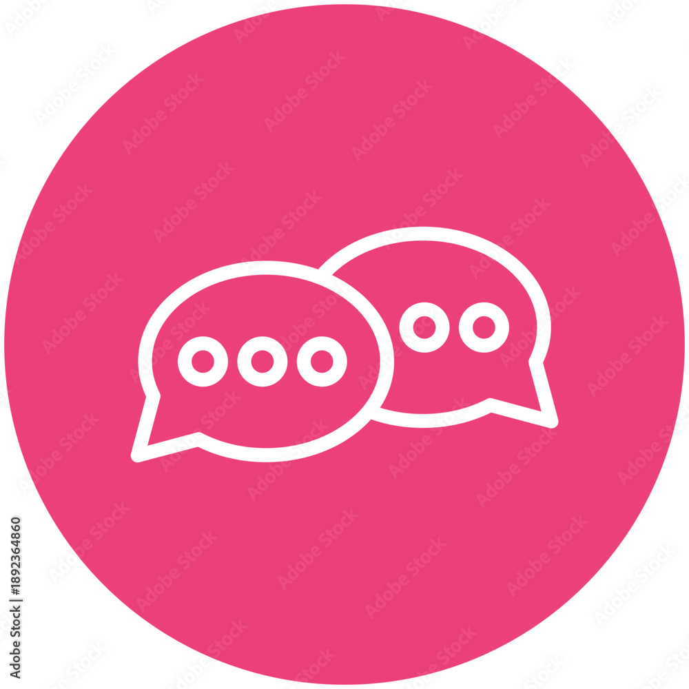 Fototapeta premium Speech Bubble Icon