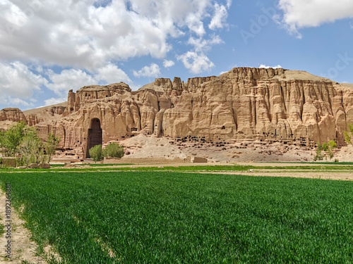 Bamyan, Afghanistan - once famous for its marvellous Buddhas carved in the stone, Bayman is still today one of the most beautiful and interesting cities in Afghanistan