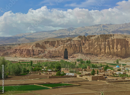 Bamyan, Afghanistan - once famous for its marvellous Buddhas carved in the stone, Bayman is still today one of the most beautiful and interesting cities in Afghanistan
