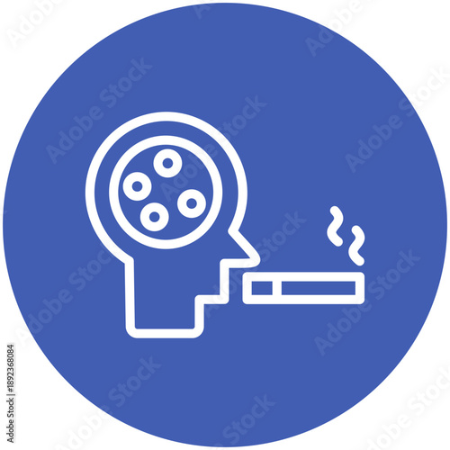 Tobacco Addiction Icon