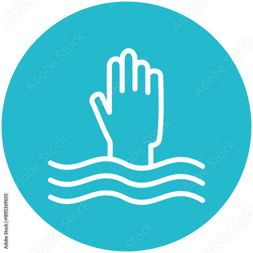 Drowning Icon