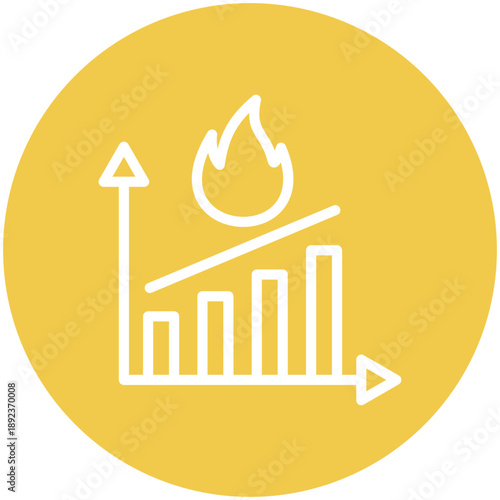 Burnup Chart Icon