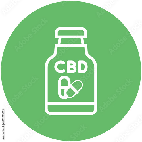 Cbd Capsules Icon