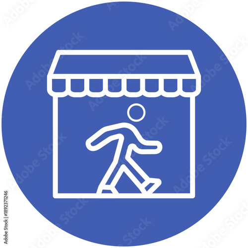 Foot Traffic Icon