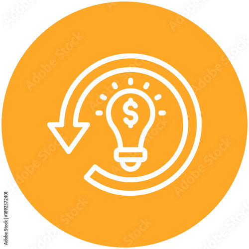 Circular Thinking Icon