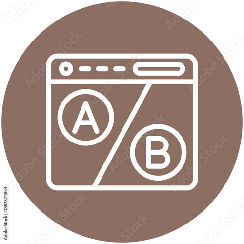 Ab Testing Icon