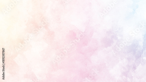 bright Abstract watercolor drawing on a paper image