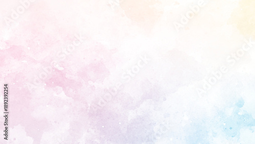 Light pink blue pastel watercolor background
