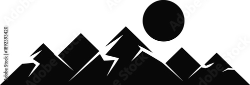 High peaks rise beneath clouds.