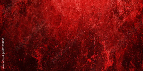 Red and black textured background with distressed wall paint effect ideal for horror themes, dramatic poster designs.