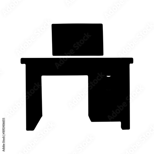 Simple home office setup