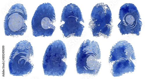 Eight Abstract Golden Brown Liquid Splashes Coffee Stains or Caramel Blots Vector Set