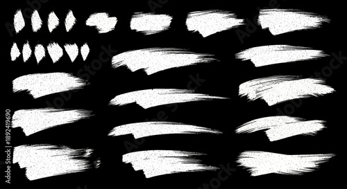 Colorful abstract watercolor splashes set green orange yellow paint blotches artistic vector background elements